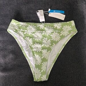 Cupshe high-waisted bikini bottoms **(matching top also listed!!)**